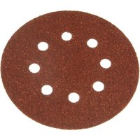Black and Decker Piranha Quick Fit ROS Sanding Discs 125mm 125mm 120g Pack of 5