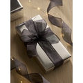 Voile Wired Ribbon - Charcoal 20m