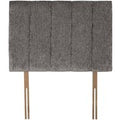 Bircham Single Headboard Grey Modern Upholstered Bedroom Decor Accent