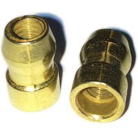 25x Spark Plug Top SAE Bullet Terminal Nut M4 Thread - Brass