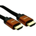 0.5m 8K HDMI Cable - Orange Connectors