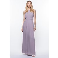TFNC Serene Grey Lavender Fog Maxi Dress