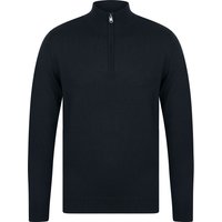 Jumpers Redwood 2 Half Zip Neck Cashmilon Knit Jumper in Ink - Kensington Eastside / S - Tokyo Laundry