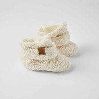 Cloby Baby Slofjes - Off White - 0-6 maanden