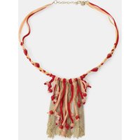 Bijoux con dettagli pendenti intrecciati