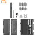 Mini Electric Screwdriver Set 30 in 1 Precision Repair Tools Magnetic Screw Driver Head with LED Light for iPhone PC Camera DIY