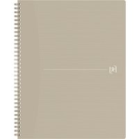 Spiraalblok Oxford Origin A4+ lijn 140 pagina's 80gr zand