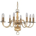 Searchlight 1019-8AB Flemish Antique Brass 8 Light Fitting