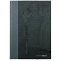 Collins Ideal Notebook Casebound 80gsm Ruled 192pp A4 BlackGreen Ref