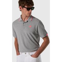 North Sails - Polo con dettagli fluoNorth SailsGrey melangeXL