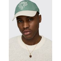 Gorra Con Bordado Tennis, Verde