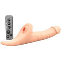 Strap-On-Me Multi Orgasm Realistic Remote Control Vibrating Dildo M, Light