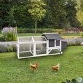 Home Deluxe Houten kippenhok FERA - 224 x 107 cm