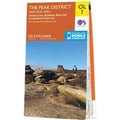 Ordnance Survey OS Map of The Peak District - Dark Peak Area: Explorer OL1
