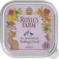 Ekonomično pakiranje Rosie's Farm Adult 32 x 100 g - puretina i pačetina