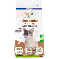 Felichef Adult al Pollo Bio Grain Free per Gatti - 2 Kg