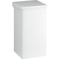 Afvalbak Carro-lift 55 liter Wit | 55 liter | Met liftdeksel | Vuurbestendig
