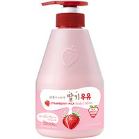 Kwailnara - Milk Body Lotion - 560g - Strawberry