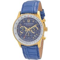 Krug Baumen 410201DS Air Traveller Diamond Heren Horloge 40mm