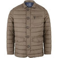 6th Sense Quilted Jacket - Brown - M
