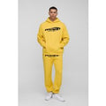 Chándal Oversize Man Con Capucha, Amarillo