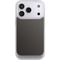 Apple iPhone 17 Pro Handy NIVOcore frozen Hülle Handyhülle NIVOcore Schutzhülle Frozen Carbon Metallic Look Muster