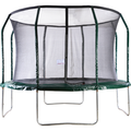 Air King Pro 12ft Trampoline with Safety Enclosure Green
