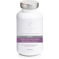 Nature's Life Organic Turmeric Extract with Rosehip, Black Pepper & Vitamin C