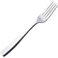 Genware Square Cutlery 18/0 Dessert Forks (Pack of 12)