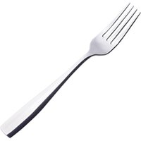 Genware Square Cutlery 18/0 Dessert Forks (Pack of 12)