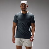 MP Męska Koszulka Treningowa Ultra Gridded - Anchor Grey - XS