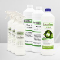 BactoDes-3-er-Set 'Clean-Spezial-Neutral' incl. 3 Misch- und Sprühflaschen