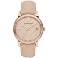 Burberry BU9014 Tan Dial Leather Strap Women's Watch