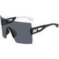 Dsquared2 Herren Dsquared2 D2 0126/S 80S/IR Sonnenbrillen Plastik Schwarz/Weiß Grau Maske