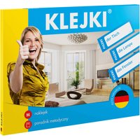 NAKLEJKI edukacyjne do nauki języka - niemiecki
