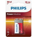 Philips Power Alkaline 9V E-Block Batterij