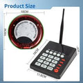 Long Range Coaster Pager System Fast Food Restaurant Guest Table Call Button Paging Waiter Pager