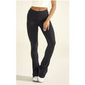 Black Contour Sculpt Foldover Pants