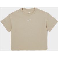 Nike Girls' Boxy T-Shirt Junior, krämfärg