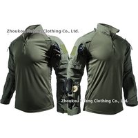 Replica FU Combat Frog Suit Set Stretch Breathable Outdoor Tactical Training Camouflage Uniform