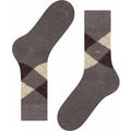 Burlington Socks Preston Socks - Argyle Brown One Size