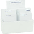 Executive 7-Tablet Set - White with Linen holder