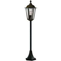 Searchlight 82504BK Alex Outdoor Post Lamp