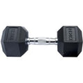 DKN Rubber Hex Dumbbells
