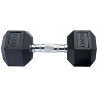 DKN Rubber Hex Dumbbells