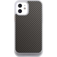 Apple iPhone 12 Handy NIVOcore frozen Hülle Handyhülle NIVOcore Schutzhülle Frozen Carbon Metallic Look Muster