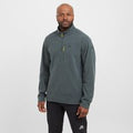 Mountain Equipment Men's Micro Zip T, Slate Green
