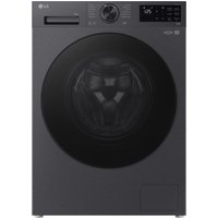 LG F4X5011TBB 11kg 1400 Spin Washing Machine in Matte Black A Rated AI
