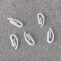Haczyk ślimak Premium biały, 0,3 x 1 x 2,7 cm