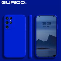 Square Liquid Silicone Cases For Samsung S22 S21 S20 FE Plus Note 10 20 Ultra A32 A42 A52S A72 A53 A13 5G Shockproof Sof